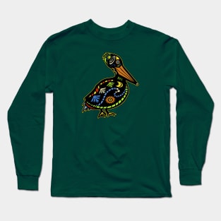 Bald Head Island Pelican Long Sleeve T-Shirt